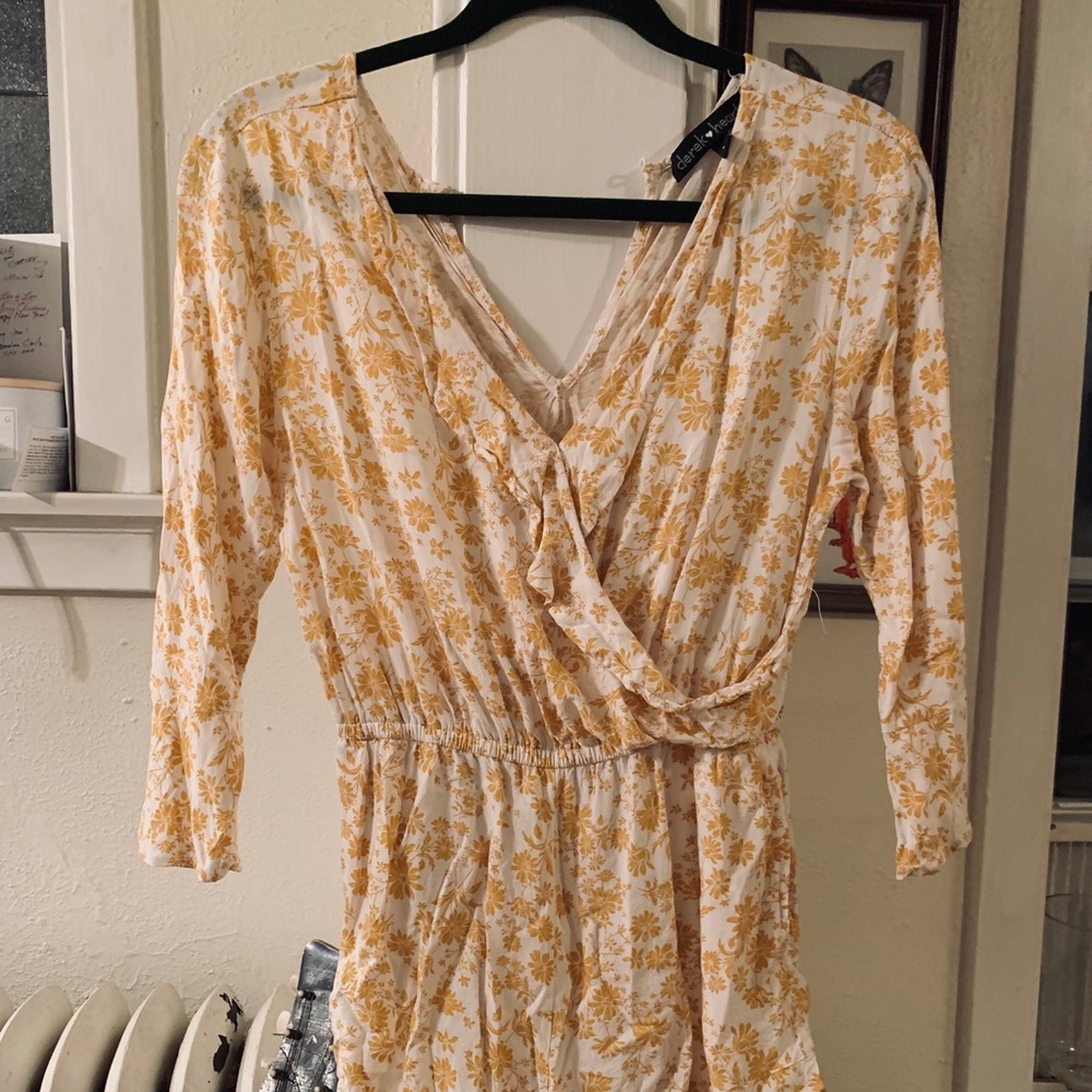 Short Floral Romper